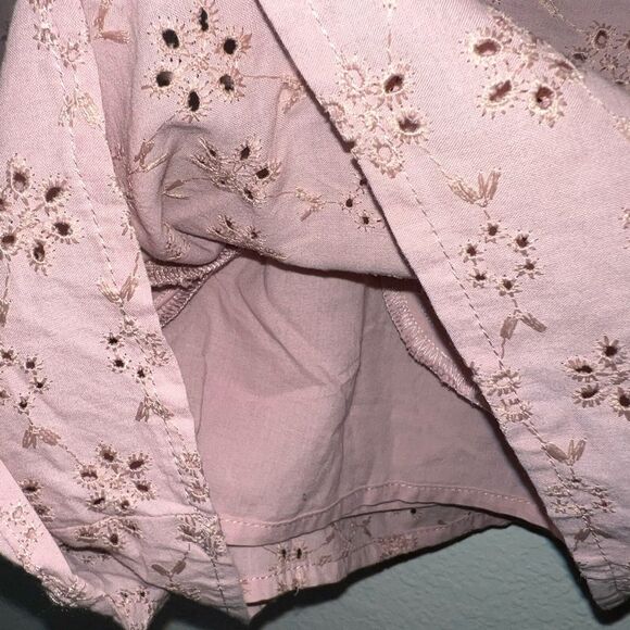 Kimchi Blue Jeena Eyelet Off The Shoulder Romper - Picture 9 of 14